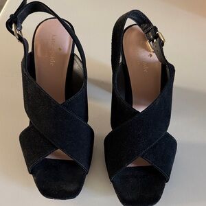 Kate Spade Elegant Black Sandals